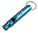 Dimension 9 Laser Engraved Anodized Girl Power Metal Safety/Survival Whistle with Key Chain