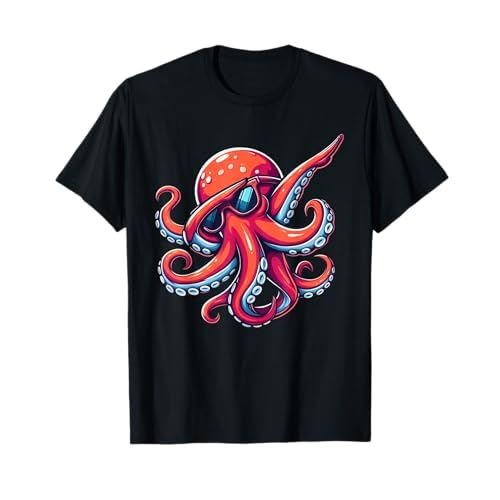Dabbing - Gafas de sol de calamar Camiseta