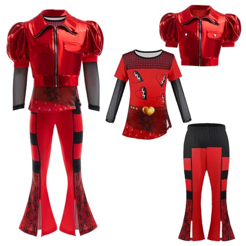 Disfraz rojo para niña Rise Princesa 3-4 años