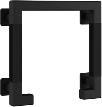 PULSE ShowerSpas 4012-MB - Seville Valve Bar in Matte Black