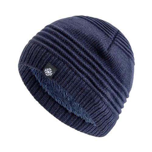 Gorro con forro de piel YUNYUN678 para evitar el viento frío en las orejas