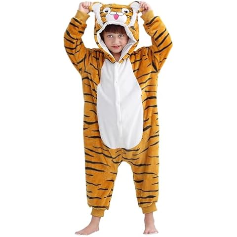 COOKY.D Unisex Tiger Hooded Pyjamas Cover