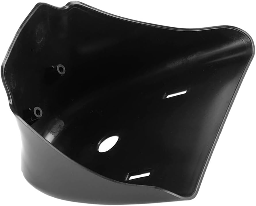 Riloer Black Front Bottom Spoiler Mudguard, Air Dam Chin Fairing, 2004-2020 Compatible with Harley Sportster 1200 883 Iron XL, Glossy Black