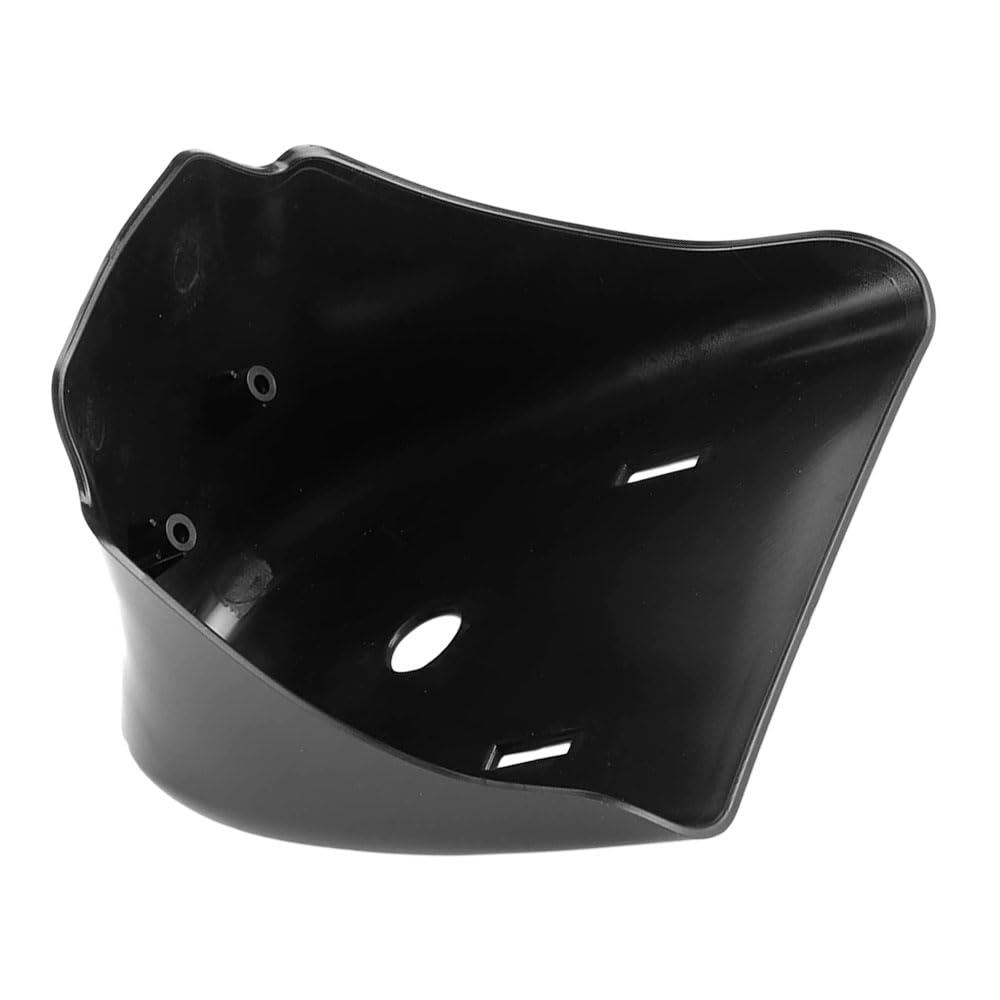 Riloer 1x Alerón delantero inferior negro guardabarros, carenado para presa de aire compatible con Harley Sportster 1200 883 Iron XL 2004-2020, negro mate