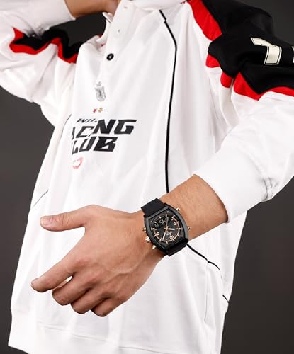 Image of NAVIFORCE NF9242 Dynamic Racing Style Multifunctional Analog-Digital Watch