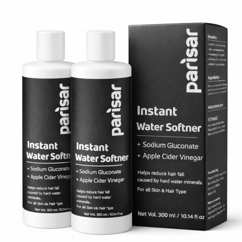 Parisar Instant Water Softener for Home & Bath | Hard Water Softener Liquid for Skin & Hair | Reduces Hair Fall & Skin Itching | No Harsh Chemicals, pH Balanced (2)