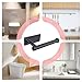 Toilet Roll Holder, No Drilling Bathroom Tissue Rack, 304 Stainless Steel Storage Stand, Metal Material Organizer, Bathroom Accessory Tool, Toilet Paper Holder for RV Restaurant Kitchen Indoor Home