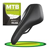 VELMIA Bike Seat 100% Waterproof I Bicycle Seat with Ergonomic Design - Bike Seats...