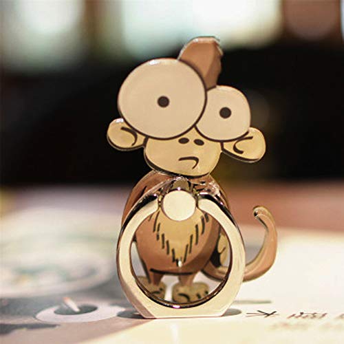 Cell Phone Finger Ring Holder Cute Animal Smartphone Stand 365 Swivel For Iphone, Ipad, Samsung Htc Nokia Smartphones Tablet,By Underreef (3 Packs A) #TOP2