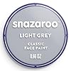 Snazaroo - Peinture Pour Visage et le Corps, Maquillage Pour Visage et Déguisement, Pour Enfants et Adults,Fard 18 ML, Couleur Gris Clair