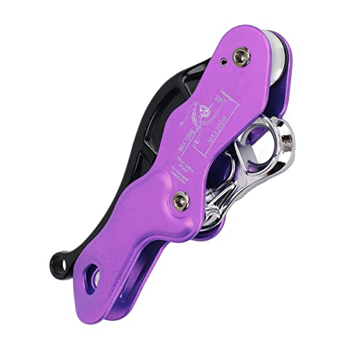 HEITIGN Stop Descender Climbing Descender Double Stop Rope Descender Stop Descender Stopping Descender Arresting Device Belonging Device Automatic Stop Descender - Thumbnail 6