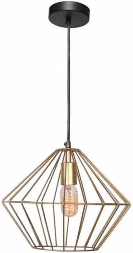 Ren-Wil LPC137 One Light Ceiling Fixture, Gold Powder Coating