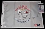 Michelle Wie Autographed Golf Flag (2014 Open Championship) - Jsa Coa! - Autographed Golf Pin Flags