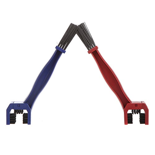 RuleaxAsi Ciclismo motocicleta bicicleta cadeia manivela escova limpador ferramenta de limpeza verme