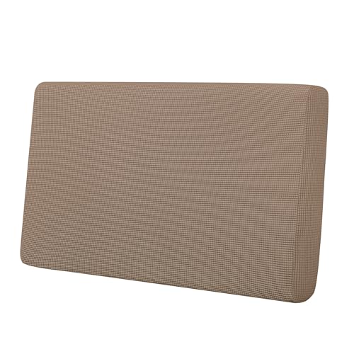 Image of Easy-Going Stretch 1 Piece Loveseat Couch Cushion Cover for Sofa