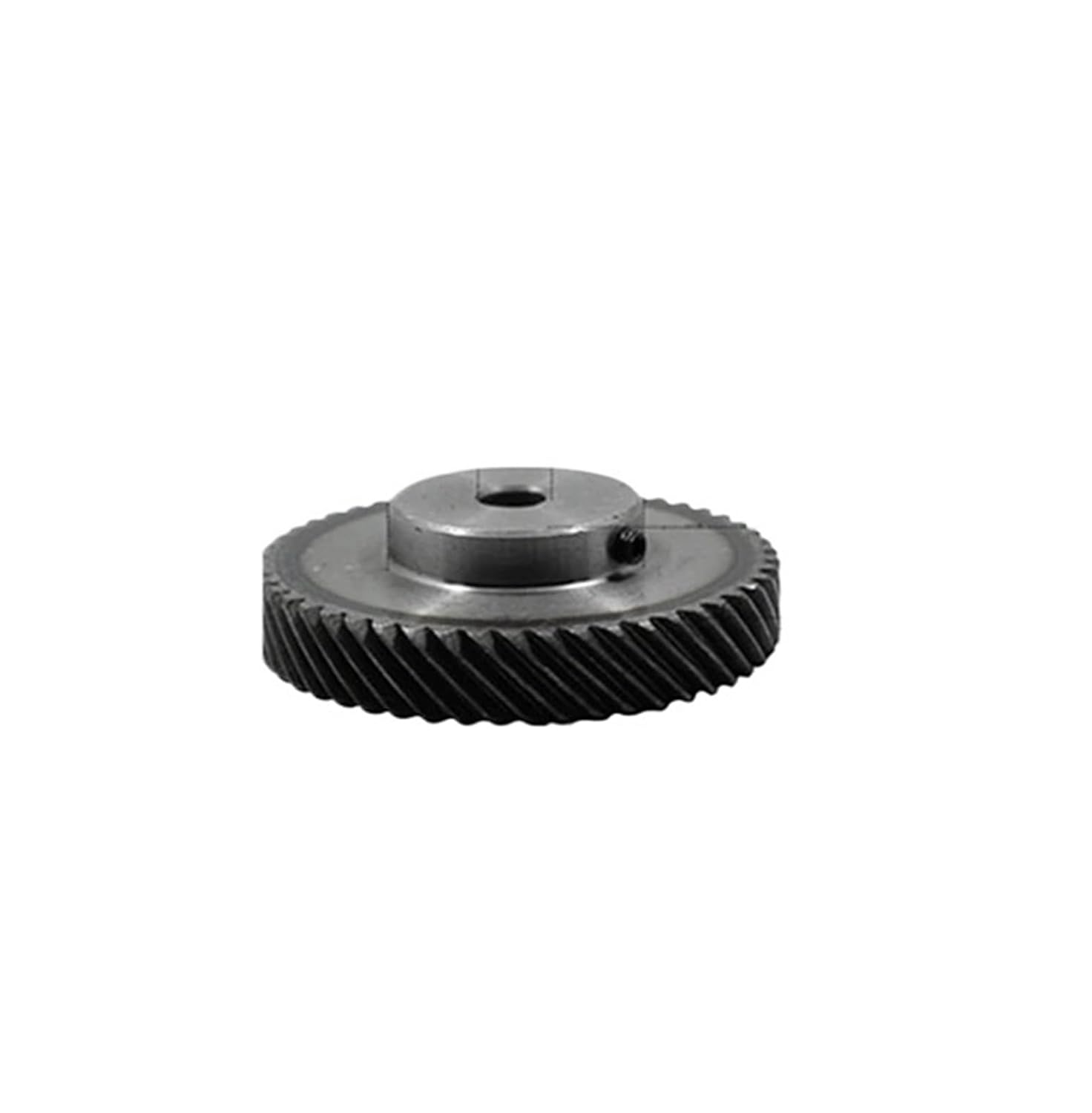 Left helical Gear 1M40 Tooth Inner Hole 8/10/12/15 mm 90 Degree Transmission high Torque Steel Gear(1M40T 15mm Keyway 5)
