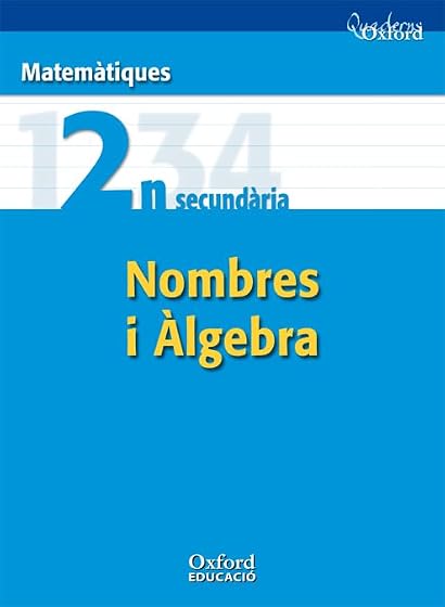 Cuad Oxford Matematicas Maticas 2º ESO Nume