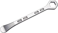 Tusk Aluminum Tire Iron with 24mm Axle Wrench for Honda CRF100F 2011-2013 - Lightweight Tire Changer
