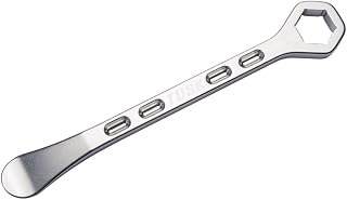 Tusk Aluminum Tire Iron with 24mm Axle Wrench for Honda CRF100F 2011-2013 - Lightweight Tire Changer