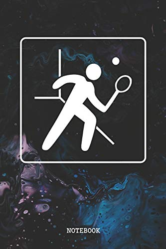 Notebook: Squash Coach Planner / Organizer / Lined Notebook (6" x 9")