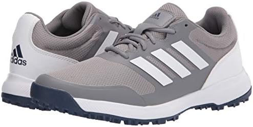 adidas Men's Tech Response Spikeless Golf Shoe, Grey Three/Ftwr White, 12.5 | Image 6