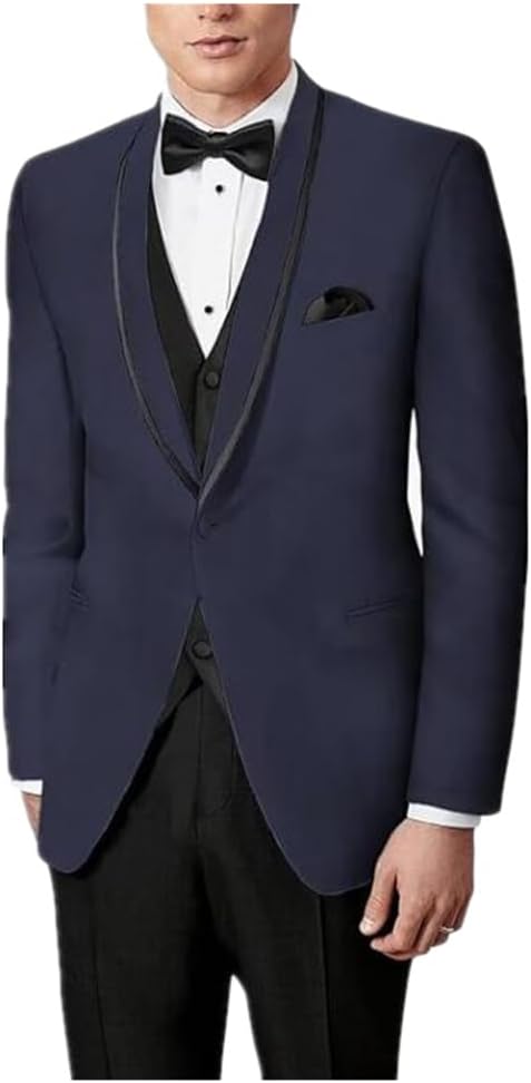 3 Pcs Mens Suits Silm Fit Wedding Mens Tuxedo Wedding Grooms