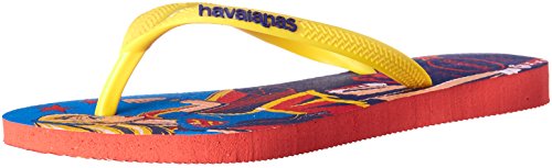 Havaianas Unisex Kids DC Super Hero Girls Sandal Coral, 10 M US Toddler