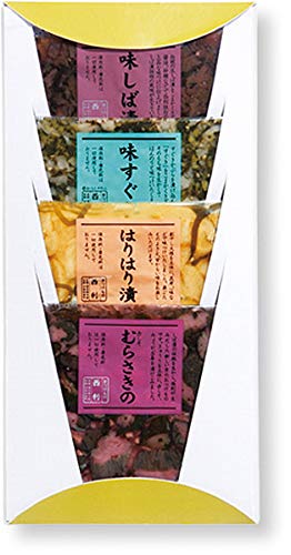 西利 京漬物４種類詰め合わせ 古都の朝