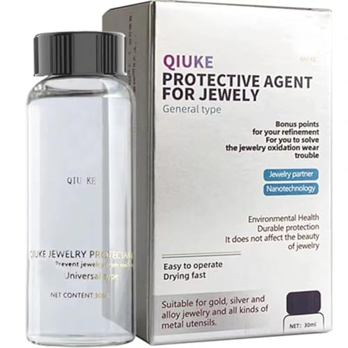 Bandes anti-ternissantes, revêtement de bijoux, revêtement protecteur des bijoux, scellant protecteur clair pour protéger et protéger les bijoux en métal et en pierre du ternissement, des kit de poli