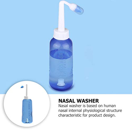Scicalife Frasco de Lavagem Nasal Rinse Neti Pot Sinus Rinite Cuidado Nariz Nariz Alérgicas De Irrig