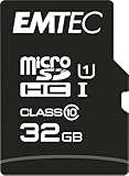 Tarjeta de Memoria 32 GB Emtec microSDHC 32GB UHS1 U1 EliteGold