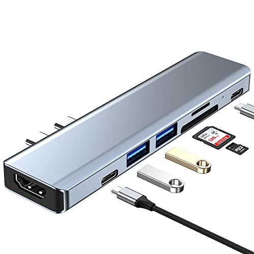 MacBook Pro/Air用 TYPE-Cドッキングステーション GIISSMO Macbook Pro/Air専用 14-IN-2 ドッキングステーション Type c Dock