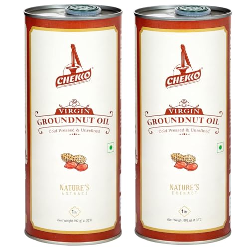 Chekko Cold Pressed Groundnut Oil 2L Pack