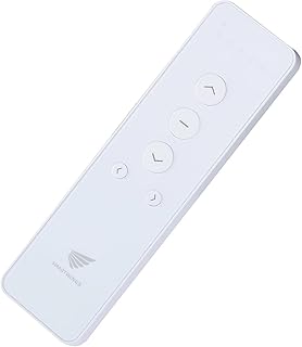 Motorized Roller Shades Blinds Accessories 5-Channel Remote Control, White