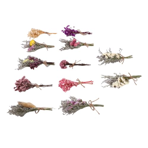 Ramo de flores secas MAVIS LAVEN, pack 12 piezas miniatura 3