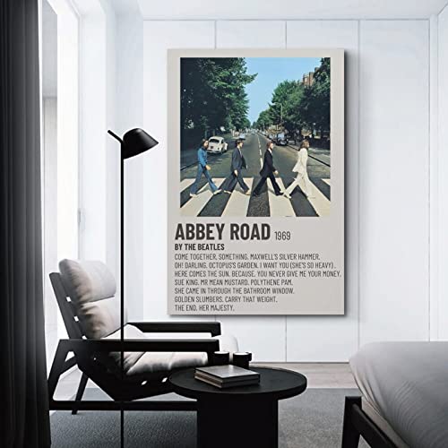 Poster décoratif sur toile The Beatles Band – Impression d’art moderne pour chambre à coucher – 20 x 30 cm - Les Beatles, Paul McCartney, John Lennon, RIngo Starr, George Harrison Poster décoratif sur toile The Beatles Band - Impression d'art moderne pour chambre à coucher - 20 x 30 cm – Image 4