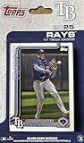 Tampa Bay Rays 2025 Topps Factory Sealed 17 Card Team Set Featuring Christopher Morel, Brandon Lowe and Shane McClanahan with a Rookie Card of Mason Montgomery Plus