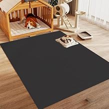 Reusable Pet Pads - Pet Crate Floor Protection Mat - Waterproof Puppy Leak-proof Training Pads Easystoclean Pee Pad, Antislip, Antiodor, For Small, Medium, Large Dogs, CatsDarkgray,100x200cm