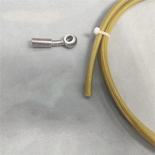 Durite de frein moto M8 flexible hydraulique 230cm idéal pour rénovation ou modification - 6