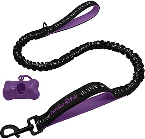 Pawzitive Petz Bungee Dog Lead, No Pull Dog Lead, Anti Pull Dog Lead, Leads to Stop Dogs Pulling, Dog Bungee Lead, No Pull Lead, Dog Leashes, Shock Absorber Dog Lead, Dog Lead to Stop Pulling