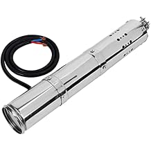 Submersible Pump - 12V Automatic Solar with DC Brushless Motor, Builtin MPPT Solar Controller, 3.3ft Cable, 3" Water Inlet, 1" Water OutletS123T-30