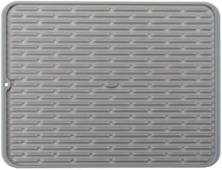 OXO Good Grips Silicone Drying Mat-Large-Compact Packaging, Inoxidable, Grey