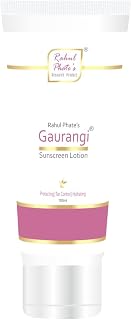 Rahul Phate's Research Product Gaurangi Sun Screen Lotion For Oily Skin Type 100Ml, spf 50 Price In India