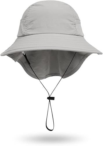 Miniatura 3 de Sombrero de protección solar para bebés, niños y niñas, UPF 50+, sombrero de sol para exteriores, playa, natación
