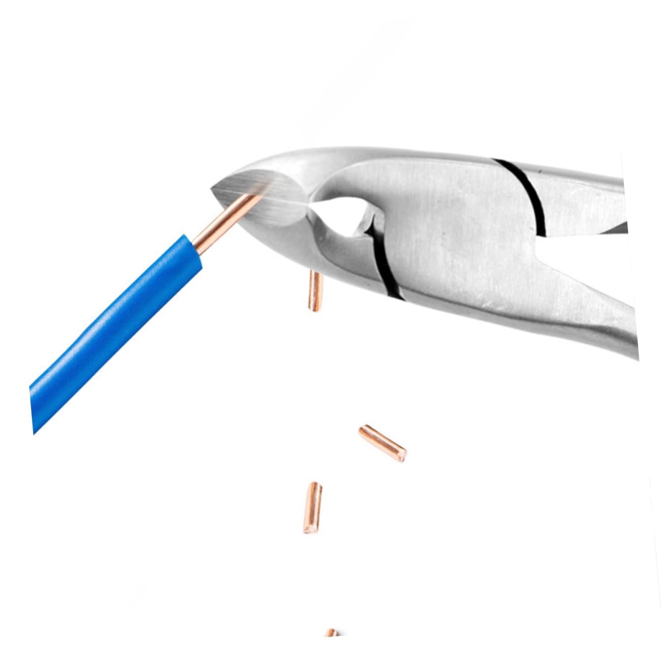 FRCOLOR Stainless Steel Nail Cliers Comfortable Grip Manicure Pedicure Tool Set