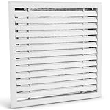 Homaisson Homaisson 12" X 12" Aluminum Return Filter Grille, Wall Mounted Aluminum Return Supply HVA