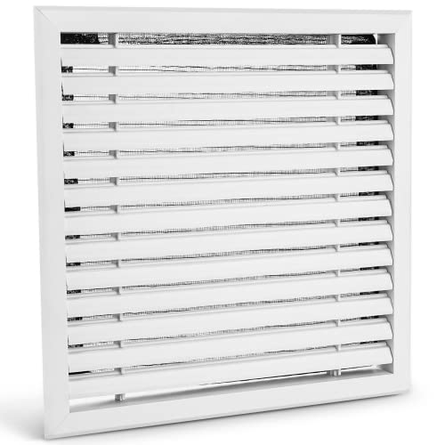 Homaisson Homaisson 12" X 12" Aluminum Return Filter Grille, Wall Mounted Aluminum Return Supply Hvac Air Grille #TOP20