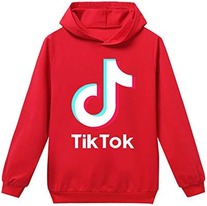 DAMO Tiktok Children's Hoodie Sweater H1244(Red, 140cm)