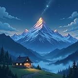 The little house on the mountain
