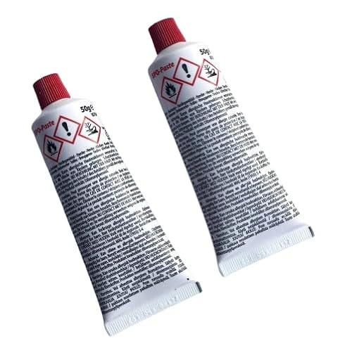 2 Stück Presto(RAICHEM) Universal-Härter f. 2K-Spachtel u.ä, herstellerübergreifend nutzbar Härter Paste a 50g=100g rot 2 Stück Presto(RAICHEM) Universal-Härter f. 2K-Spachtel u.ä, herstellerübergreifend nutzbar Härter Paste a 50g=100g rot